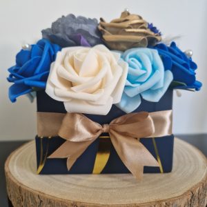Box floral carré