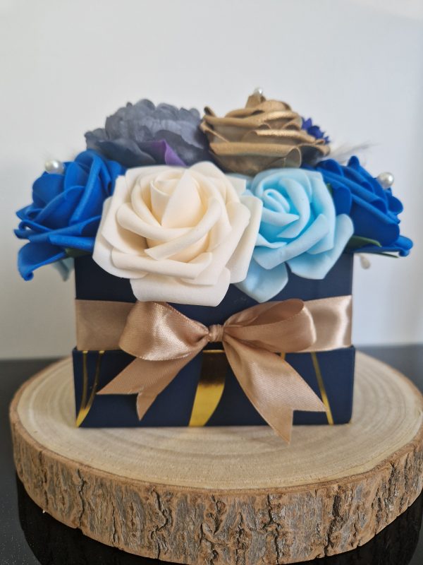 Box floral carré