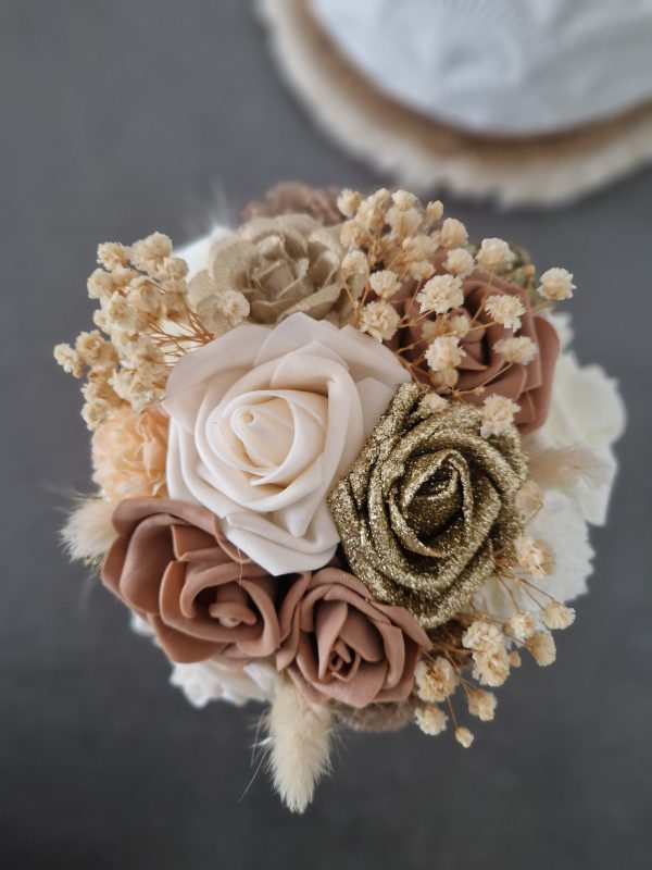 Box floral ronde (mélange aléatoire de fleurs) – Image 3