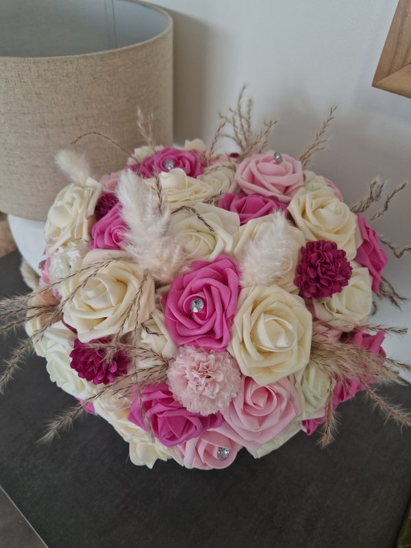 Pots funaires (Mélanges de fleurs aléatoires) – Image 4