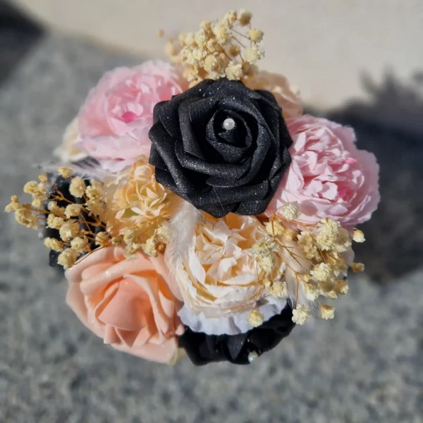 Box floral ronde (mélange aléatoire de fleurs) – Image 12