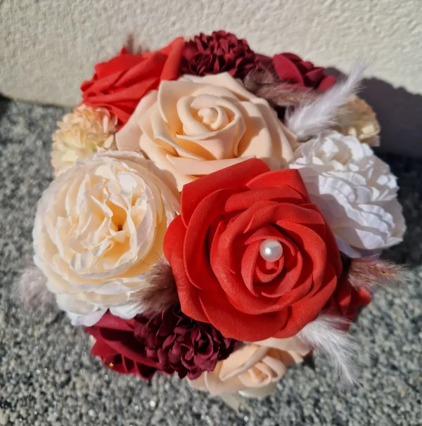 Box floral ronde (mélange aléatoire de fleurs) – Image 9