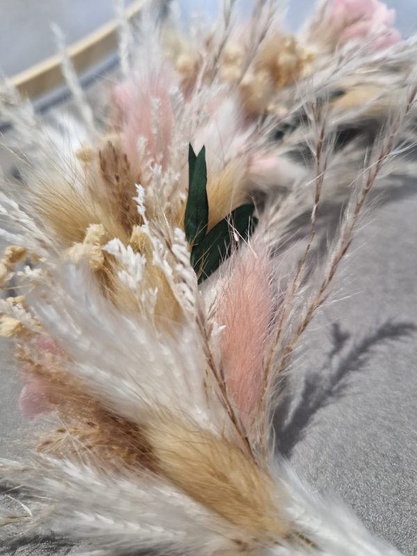 Couronne bambou fleurs séchées – Image 6